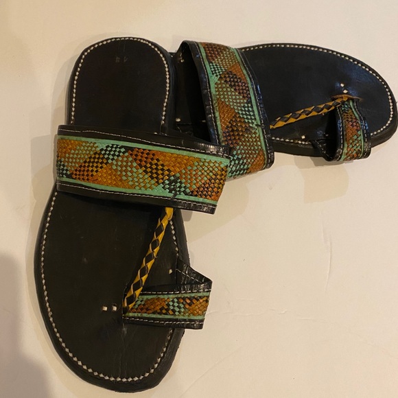 Man leather sandals main image 4
